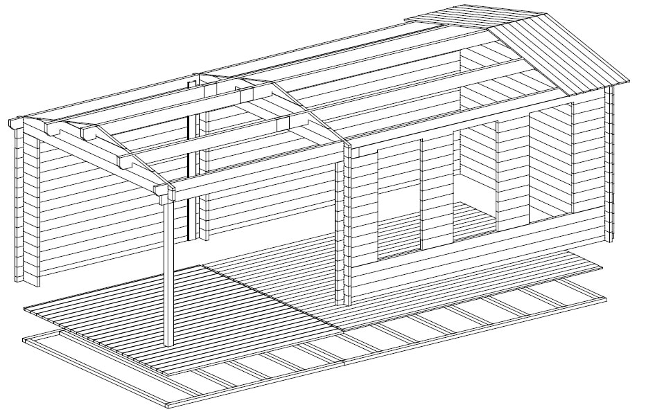 plan de construction abri