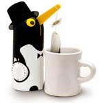 Un pingouin pour ne plus oublier son thé