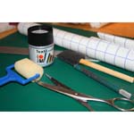 Utiliser la peinture textile au pochoir