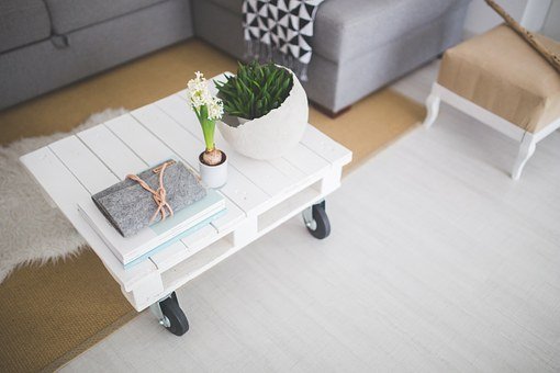 Table basse DIY en palette