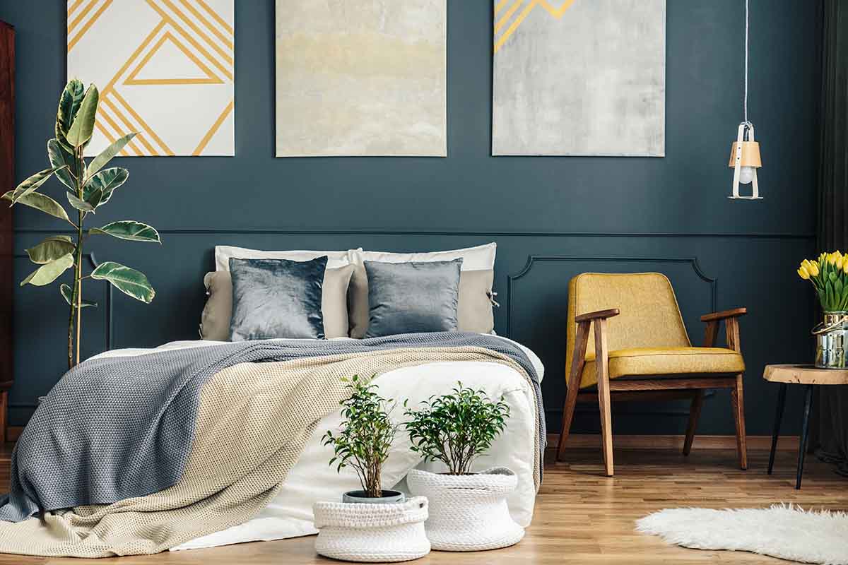 Les couleurs tendances pour une peinture de chambre