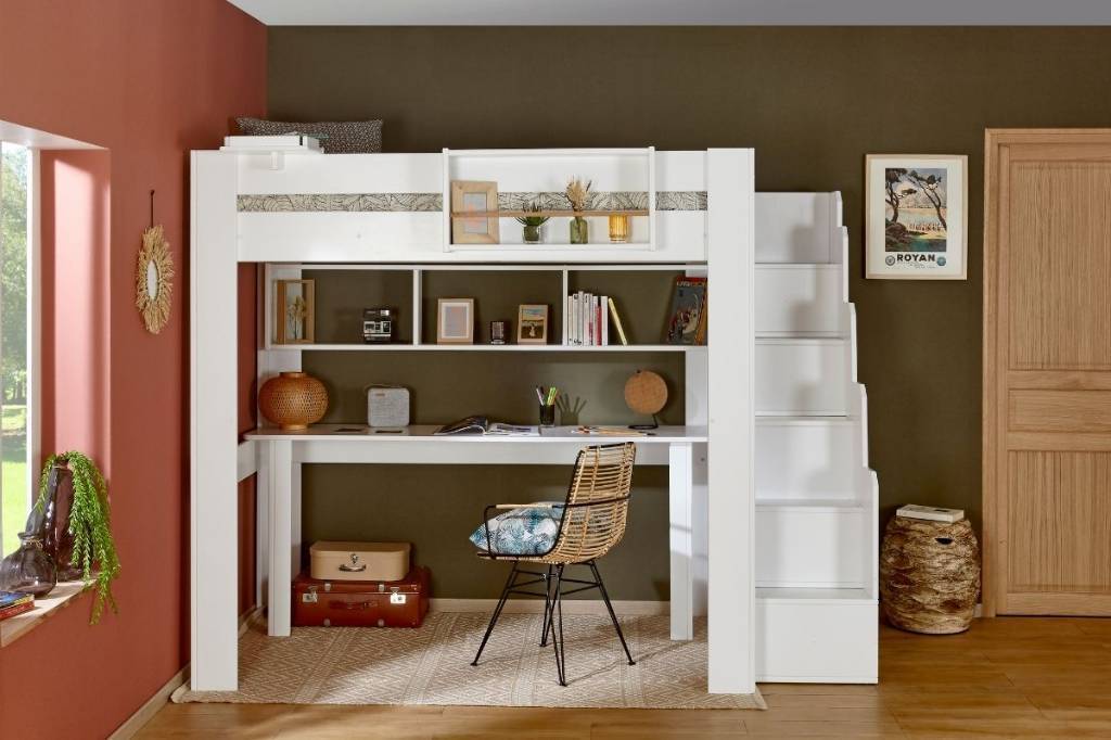 lit mezzanine pour chambre enfant