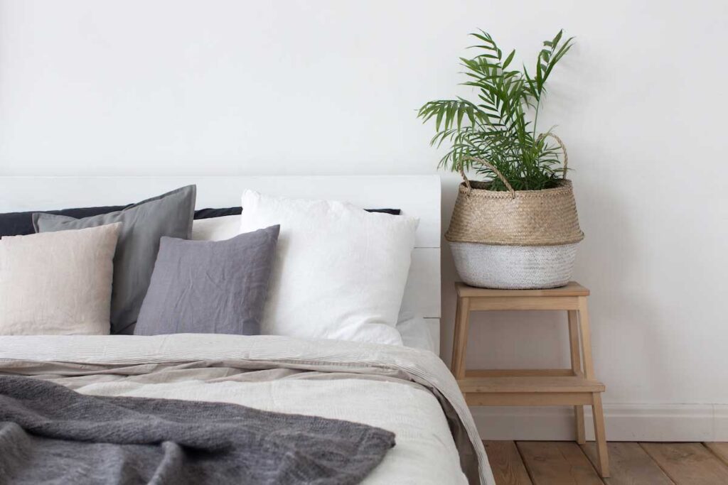 Choisir un linge de lit dans une matière adaptée à l'hiver comme le lin