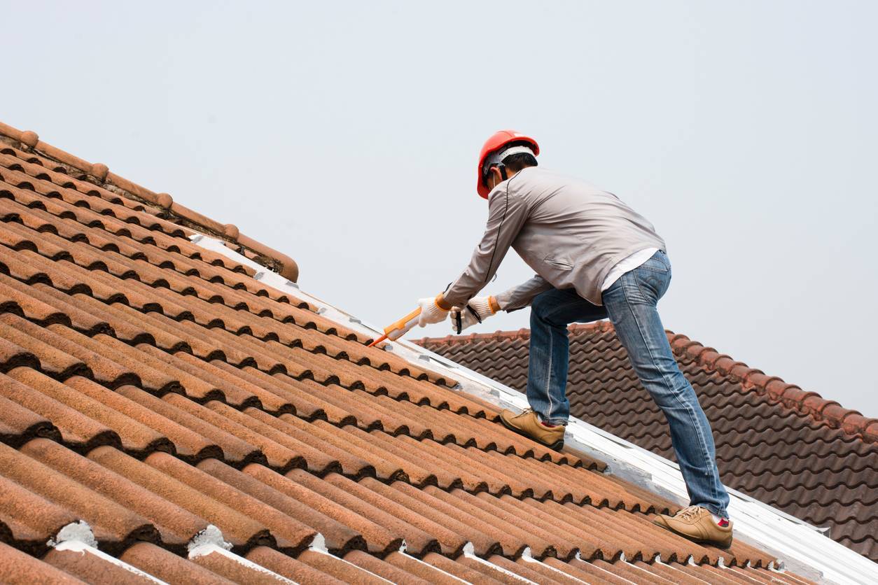 Travaux de rénovation toiture façade