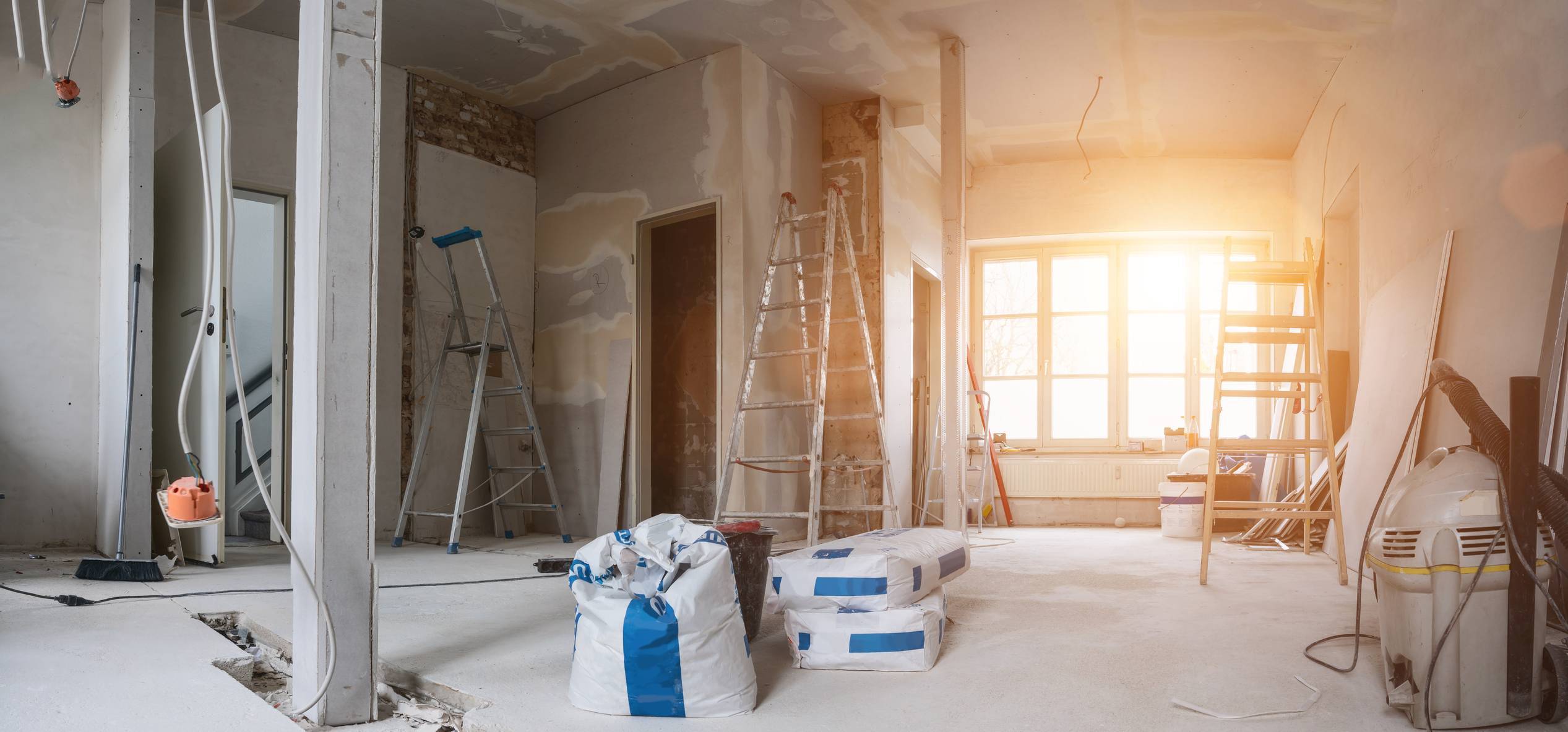 Rénovation d'une maison façadier enduit