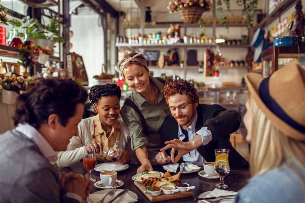 Un repas simple, mais riche en saveurs