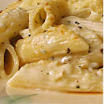 Gratin de pennes aux trois fromages Gratin de pennes aux trois fromages