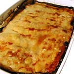 Gratin d'aubergines aux trois fromages Gratin d'aubergines aux trois fromages