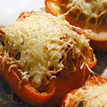 Gratin de poivrons farcis Gratin de poivrons farcis