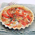 Tartelettes à la tomate et au basilic Tartelettes à la tomate et au basilic