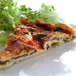 Tarte maison aux champignons Tarte maison aux champignons
