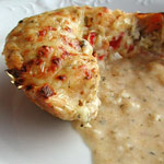 Queues de langouste sauce Thermidor Queues de langouste sauce Thermidor