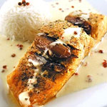 Saumon aux dattes Saumon aux dattes
