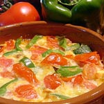 Clafoutis aux petits légumes d'été Clafoutis aux petits légumes d'été