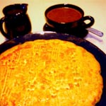 Galette au beurre salé et son chocolat chaud à l'ancienne Galette au beurre salé et son chocolat chaud à l'ancienne