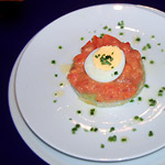 Tartare de tomates au guacamole Tartare de tomates au guacamole