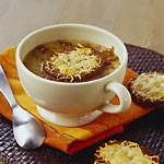 Soupe à l'oignon caramélisé Soupe à l'oignon caramélisé