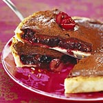 Tarte au chocolat et aux cerises Tarte au chocolat et aux cerises