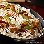 Sauté de volaille et choucroute façon wok Sauté de volaille et choucroute façon wok