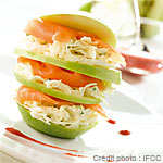Mille-feuilles nordique de choucroute Mille-feuilles nordique de choucroute