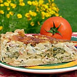 Tarte courgettes roquefort Tarte courgettes roquefort