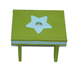 Un tabouret relooké Un tabouret relooké